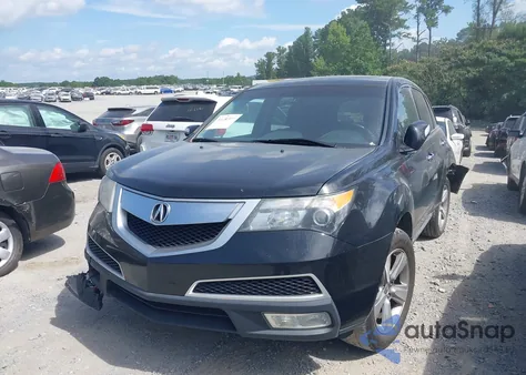 2013 Acura Mdx Technology Package из США, поврежденный, VIN 2HNYD2H32DH501078